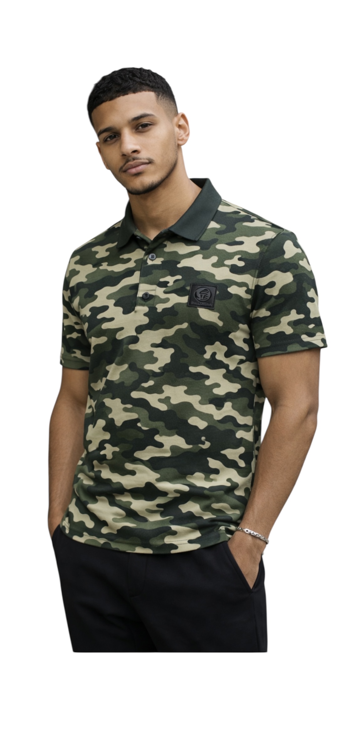 THE ECLIPSE CAMO POLO SHIRT