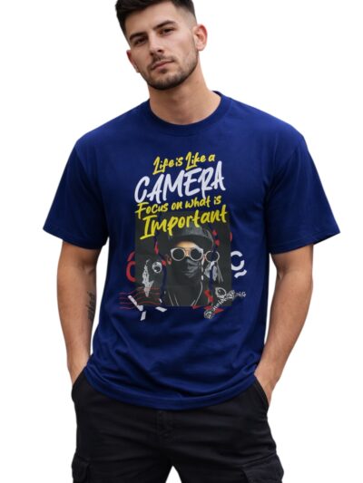 LIFE IS LIKE A CAMERA T-SHIRT