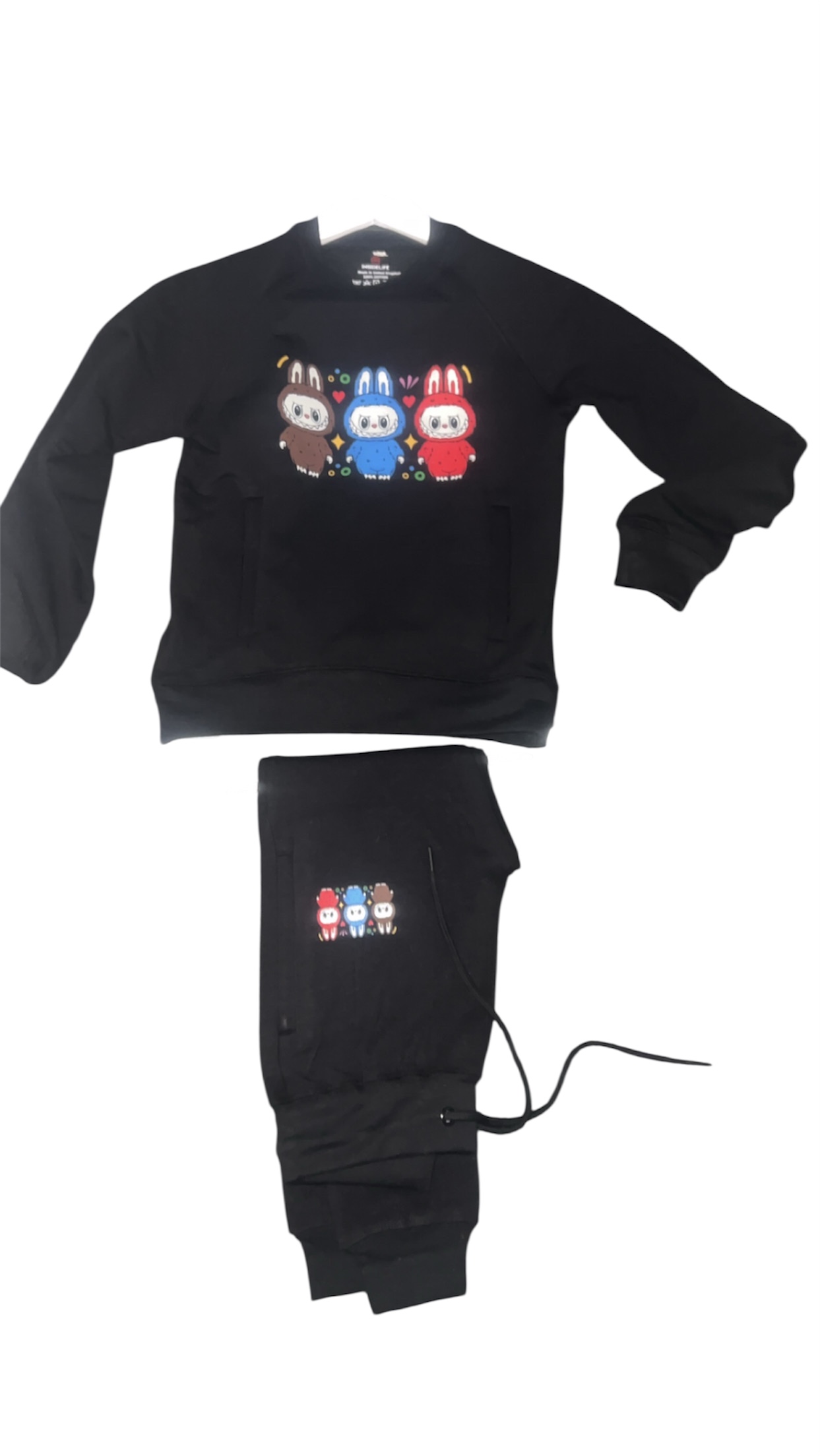 KID'S LABUBU CREWNECK TRACKSUIT - Image 2