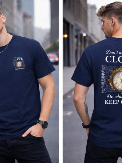 DRIVEN BY TIME STATEMENT TT-SHIRT