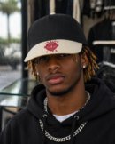 TRIBE COTTON FRAME TWO-TONE HAT