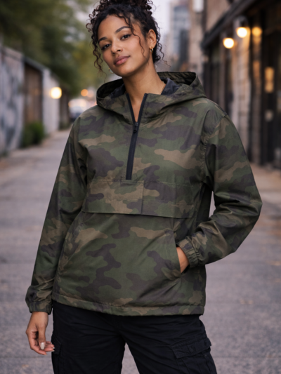 CAMOUFLAGE HOODIE JACKET